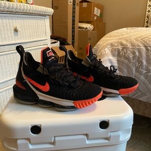 Lebron 16’s Hot Lava Black